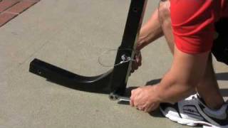 Installing the Allen 552RR Deluxe 5 Bike Hitch Rack [upl. by Cale]