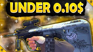 BEST CSGO Skins UNDER 10 Cents  2021  Part 1 [upl. by Annahsohs334]