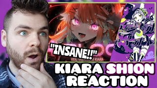 First Time Reacting to Takanashi Kiara quot4BLOODquot amp Murasaki Shion quotMage of Violetquot  REACTION [upl. by Megan]