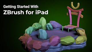 1  ZBrush for iPad  Introduction [upl. by Anircam]