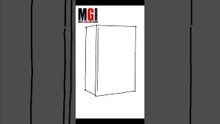 Easy Cabinet Design Perspective Drawing Tutorial for Beginners  Ganita Karya [upl. by Direj699]