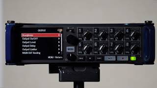 Sound for Video Session Headphone and Output Routing Demo  Zoom F8 Recorder [upl. by Udella803]