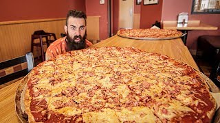 The Biggest Pizza Challenge Ive Ever Seen  Trip To Buffalo Pt2 [upl. by Letnuhs]