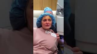 Kylie Jenner cries over plastic surgery hate from her fans [upl. by Eblehs]