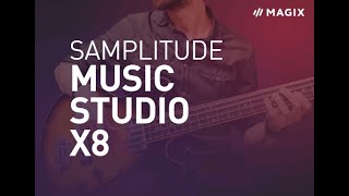 Samplitude 2024  Music Studio X 8 [upl. by Quincey]