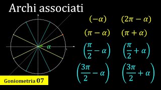 Archi associati o angoli associati [upl. by Ainoda621]