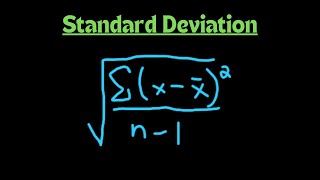 How to Calculate the Standard Deviation [upl. by Ahsyla]