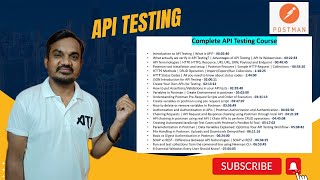 API Testing full course  Postman API testing tutorial [upl. by Notgnirrac333]