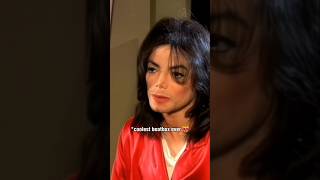 Michael Jackson  Billie Jean Beatboxing in 2003 interview✨UnbreakableMJ [upl. by Amadeus]