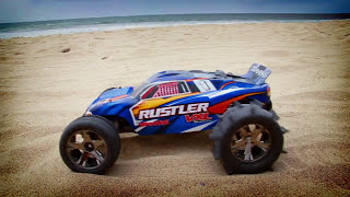 Traxxas Rustler VXL  Day at the Beach [upl. by Shayla]