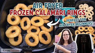 Air Fryer Frozen Calamari Rings frozen squid rings [upl. by Aicilf940]