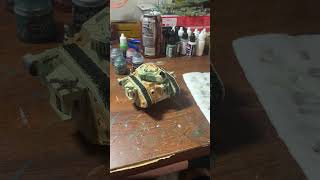 The Leman Russ is Painted warhammer40k tank astramilitarum [upl. by Madaih394]