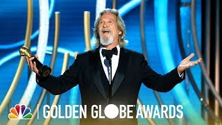 Jeff Bridges Receives the Cecil B deMille Award  2019 Golden Globes Highlight [upl. by Mace743]