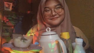 asmr taking care of you while sick 🤒  malay asmr [upl. by Atteuqahc]