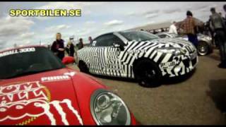 Gumball 3000 Anderstorp Raceway 2010 3rd May walkaround [upl. by Michale]