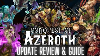 they FINALLY updated Conquest of Azeroth… Core Rework Review 2023 [upl. by Aisetra763]