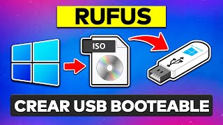 Como Usar Rufus 2024  Hacer una USB Booteable Windows 1087 y Prevenir Errores ✅ [upl. by Suinotna]