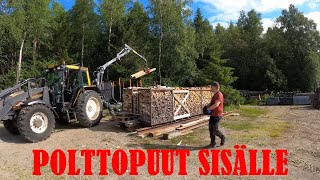 Polttopuut sisälle talvea varten [upl. by Elletnohs]