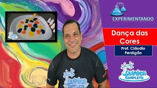 A DANÇA DAS CORES e O TALCO TEIMOSO experiência Prof Cláudio Perdigão [upl. by Hollington942]