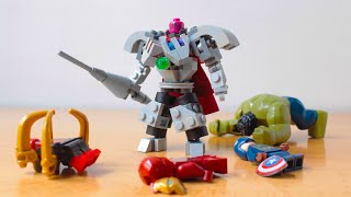 Lego Ultron from Marvel What If MOC [upl. by Tarrel313]