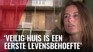 Huurders eisen renovatie van hun verzakte huis [upl. by Eadrahc544]