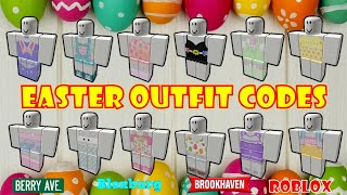 EASTER OUTFIT CODES amp LINKS FOR GIRLS  Brookhaven Bloxburg Berry Avenue  ROBLOX [upl. by Alag]