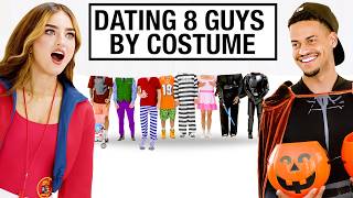 Blind Dating 8 Guys Based on Their Halloween Costumes [upl. by Ongineb]