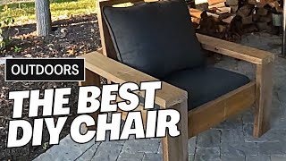 How I Built the BEST DIY Outdoor Chair  Sturdy amp Stylish [upl. by Hashimoto819]