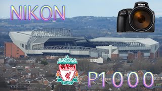 Nikon P1000 zoom test Liverpool Cathedral to LFC Anfield then Winter Hill Bolton [upl. by Htezil107]