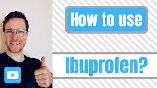 How and when to use Ibuprofen Brufen Advil Motrin and Nurofen [upl. by Anavlys]