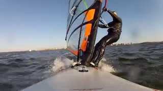 Light Wind Windsurfing Hatteras Avon [upl. by Piggy553]