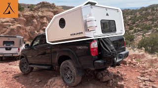 MOONLANDER  Lightweight Truck Camper by Radica at OverlandExpo Expo Mountain West 2022 [upl. by Eiramaliehs443]