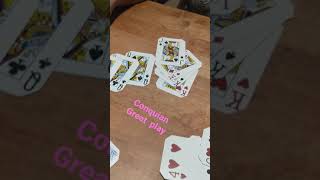 card game Conquian juego de cartas  Otra jugada de aquellas 😌 [upl. by Kifar547]