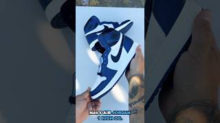 AIR JORDAN 1 HIGH OG MIDNIGHT NAVY INHAND LOOK  SHORT REVIEW 👀 [upl. by Walcoff972]