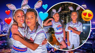 BOY AND HIS CRUSH TRANSFORMS INTO BUGS AND LOLA BUNNY ON HALLOWEEN🎃😍 Crush Ep1 [upl. by Drake]