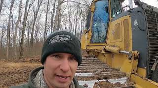 First vid in 6 months Floating out the Dozer [upl. by Helsell]