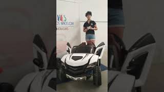 Coche eléctrico para niños con mando para padres BUGGY ATAA EXTREME 12V  2 PLAZAS GRAN POTENCIA [upl. by Ahtamat]