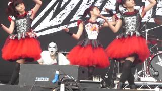 BABYMETAL  メギツネ  MEGITSUNE Live Sonisphere Festival Knebworth 05072014 [upl. by Norved]