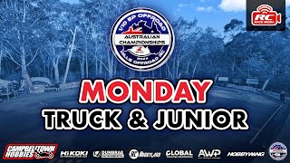 2024 RCRA EP Off Road Australian Championships – Monday Truck amp Junior Qualifying amp Finals [upl. by Airdni]