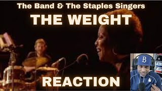 The Band amp The Staples Singers quotThe Weightquot from The Last Waltz REACTION [upl. by Gnuoy]