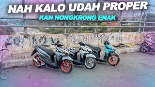 BANG MAIL NYORIDE KE ANDARA NAIK VARIO VATRICK YANG UDAH PROPER [upl. by Herwin419]