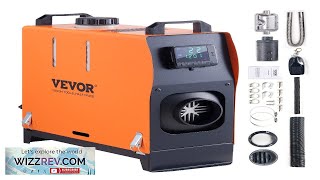 VEVOR Diesel Air Heater 12V 5KW Allonone Diesel Heater with Remote Control Review [upl. by Ettenig887]