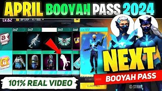 April Booyah Pass Free Fire  Free Fire Next Booyah Pass  FF April Month New Booyah Pass [upl. by Aciraa]