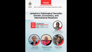 Jamaicas Ontological Security Gender Economics and International Relations [upl. by Suilenrac]