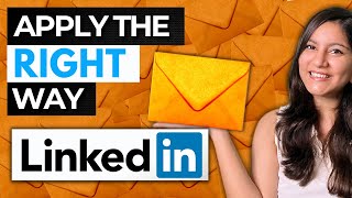 How to Apply for Internship on LinkedIn  5 Easy Steps in 5 Minutes ✅ [upl. by Smukler928]