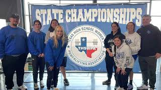 Lindale Athletes Compete at Texas High School State Powerlifting Meet [upl. by Zacharia]