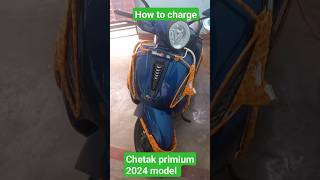 Earthing kaise banaye bajaj chetak premium 2024 model me chetak charger youtube viralshorts [upl. by Hadeis304]