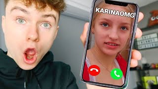 CALLING KARINAOMG OMG SHE ANSWERED SIS VS BRO RonaldOMG GamerGirl amp Karina Kurzawa [upl. by Freberg824]