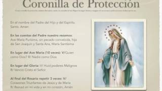 Coronilla de Proteccion [upl. by Ydasahc]