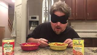 Chef BOYARDEE Ravioli Battle throwback vs Modern Blind Taste Test [upl. by Maxima]